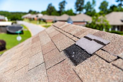 Repair Damaged Shingles!